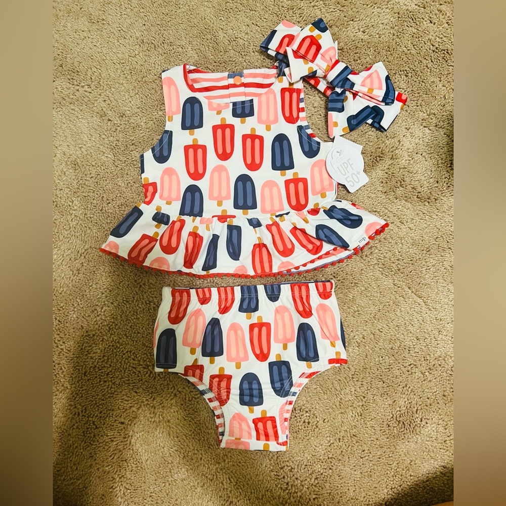 NWT reversible Mudpie bathing suit